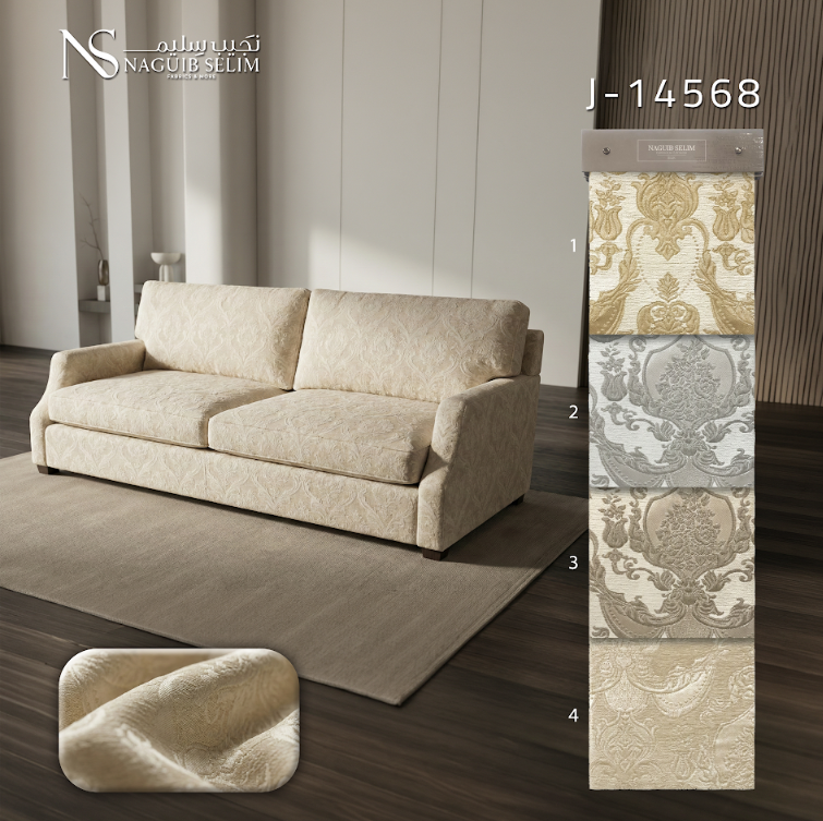 J-14568 Upholstery  Silk Fabric