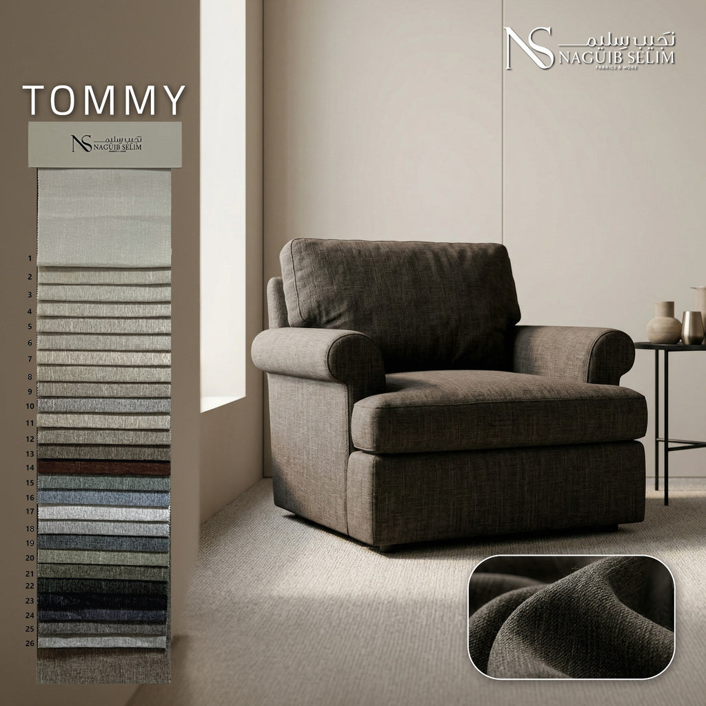 Tommy Upholstery Linen Fabric