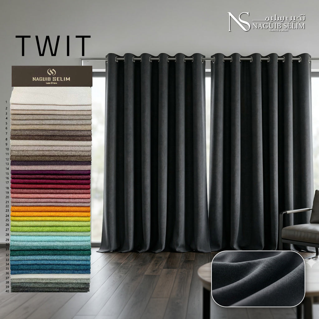 Twit Velvet Heavy Curtain