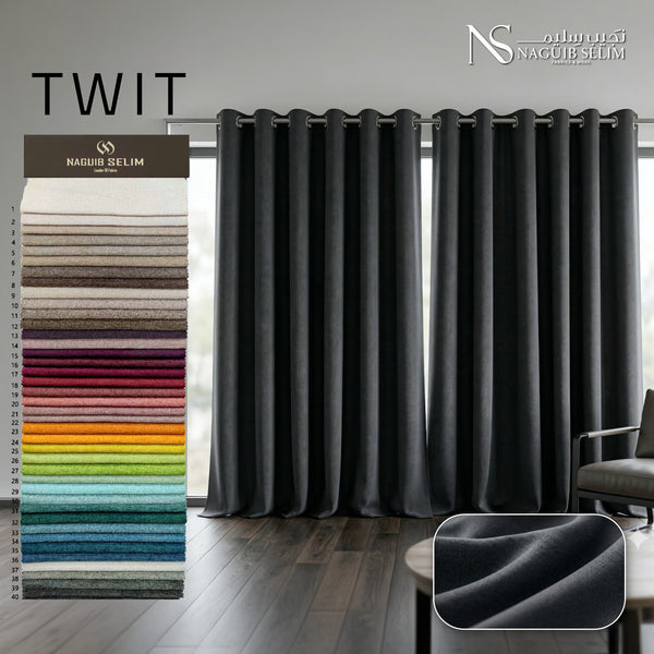 Twit Velvet Heavy Curtain