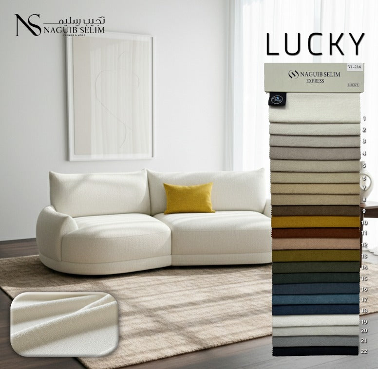 Lucky Upholstery Linen Fabric