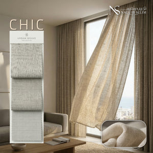 ستائر كتان خفيفة CHIC 