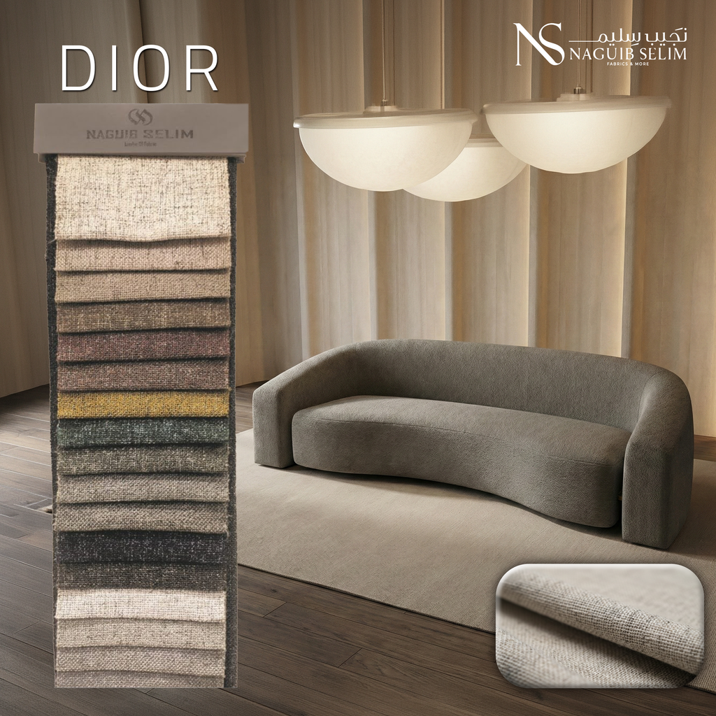 Dior Upholstery Linen Fabric