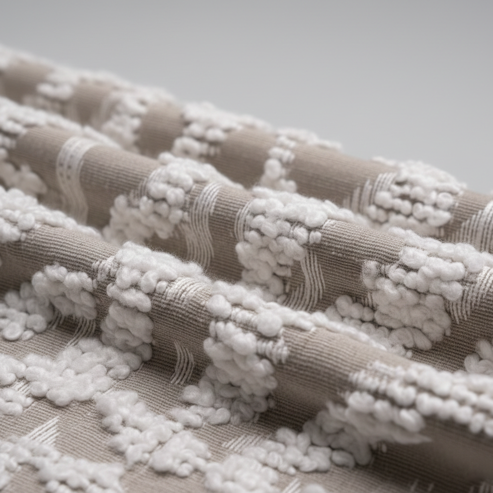 Fluffy Upholstery Linen Fabric