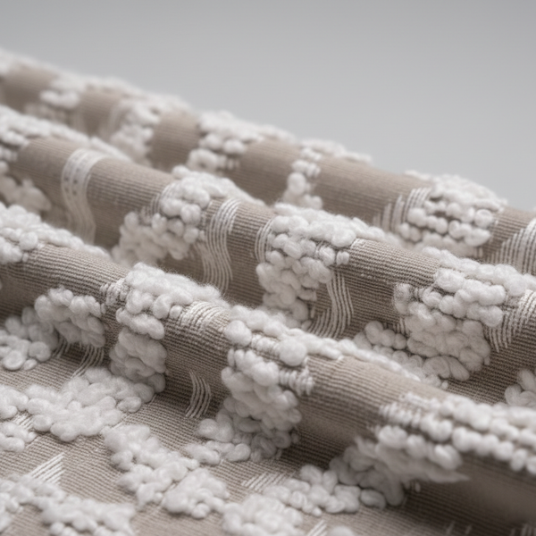 Fluffy Upholstery Linen Fabric