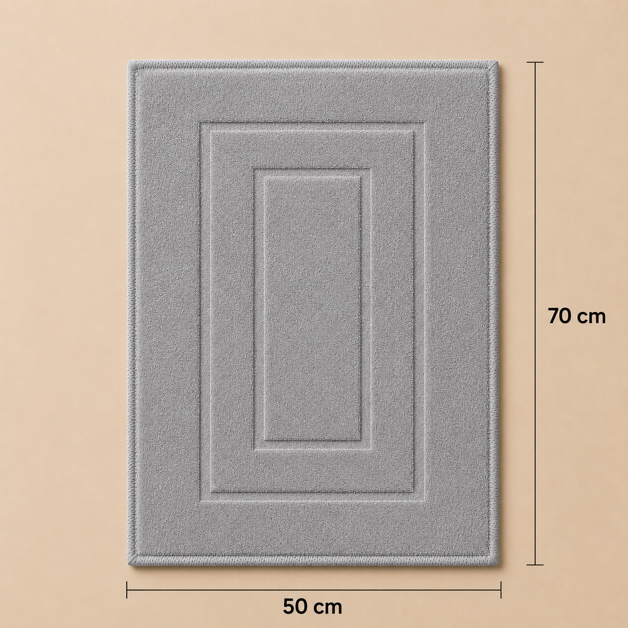 دواسة حمام ناعمة ماصة للمياه – 50×70 سم