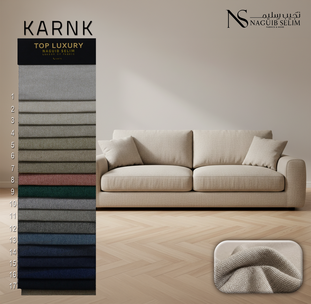 Karnk Upholstery Linen Fabric