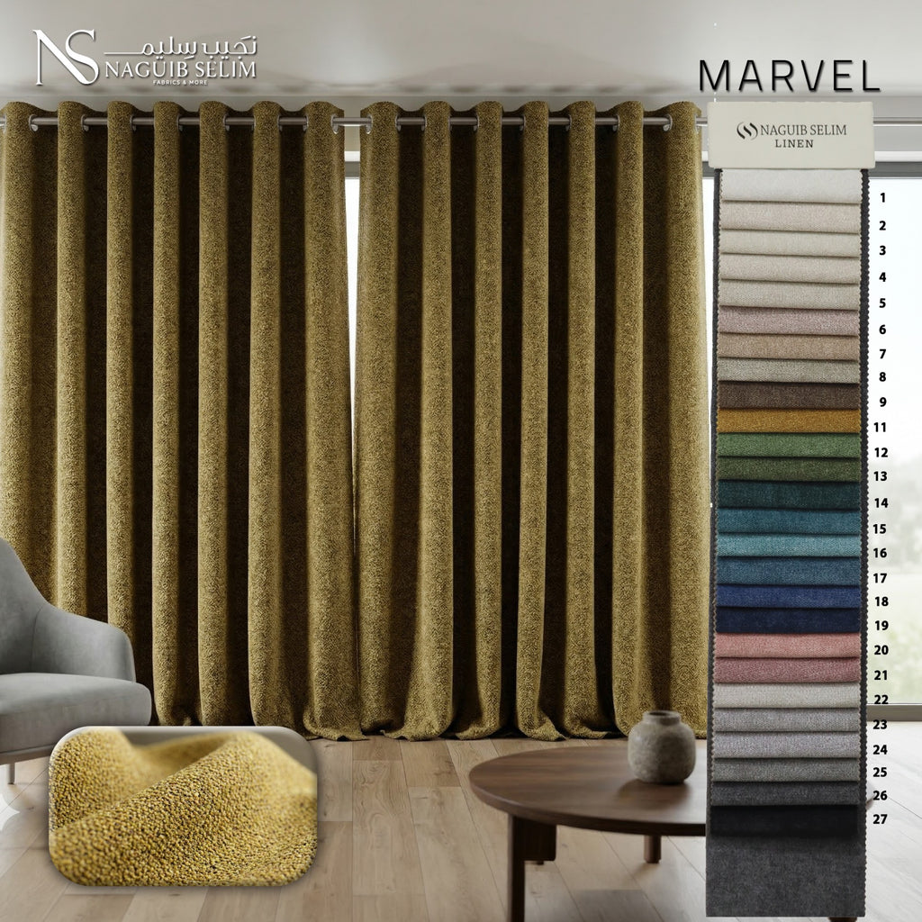 Marvel Linen Heavy Curtain