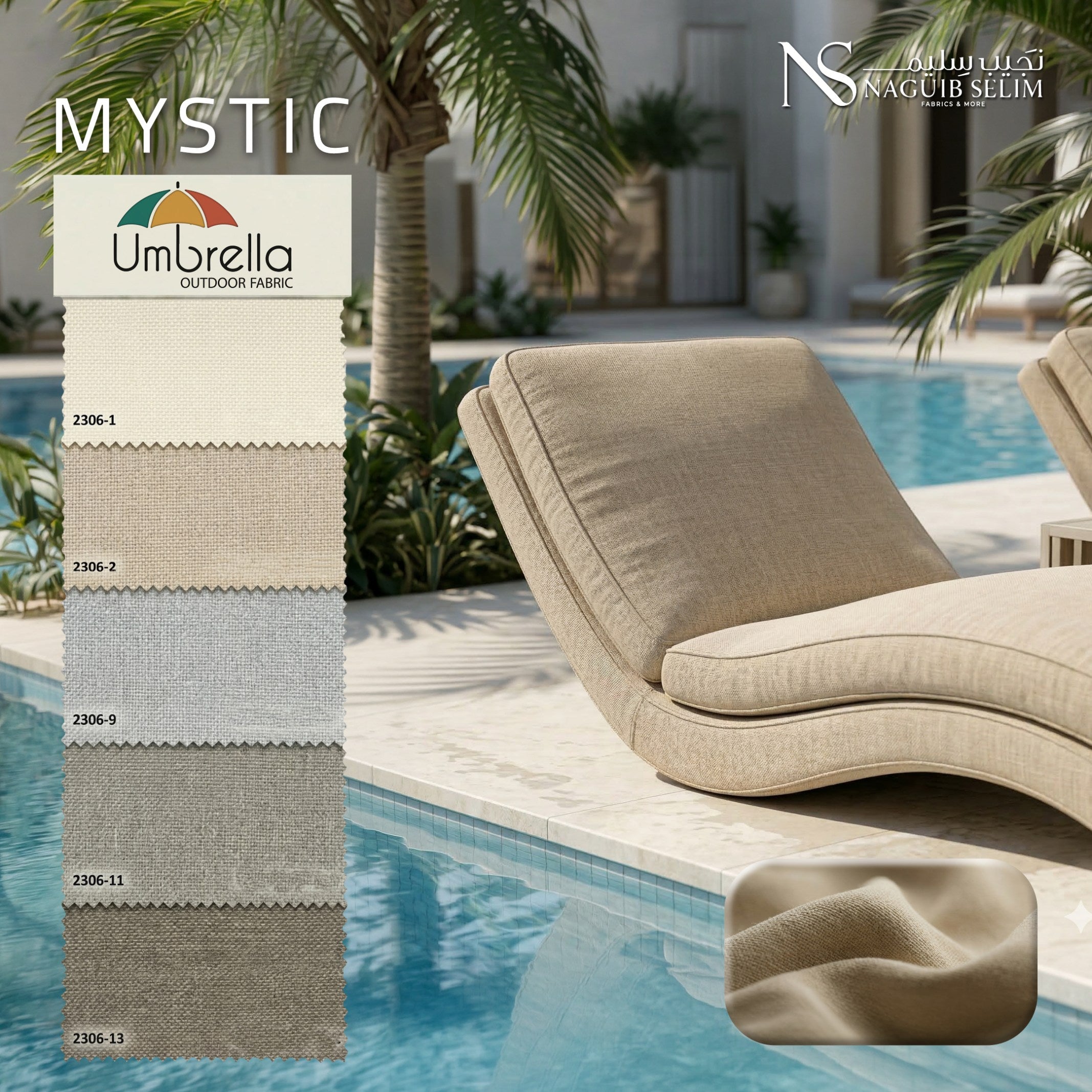 2306 Outdoor Upholstery  leather Fabric