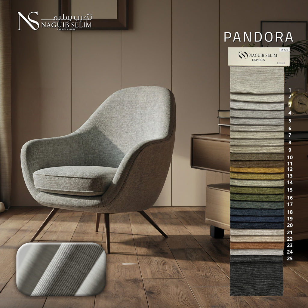 Pandora Upholstery Linen Fabric