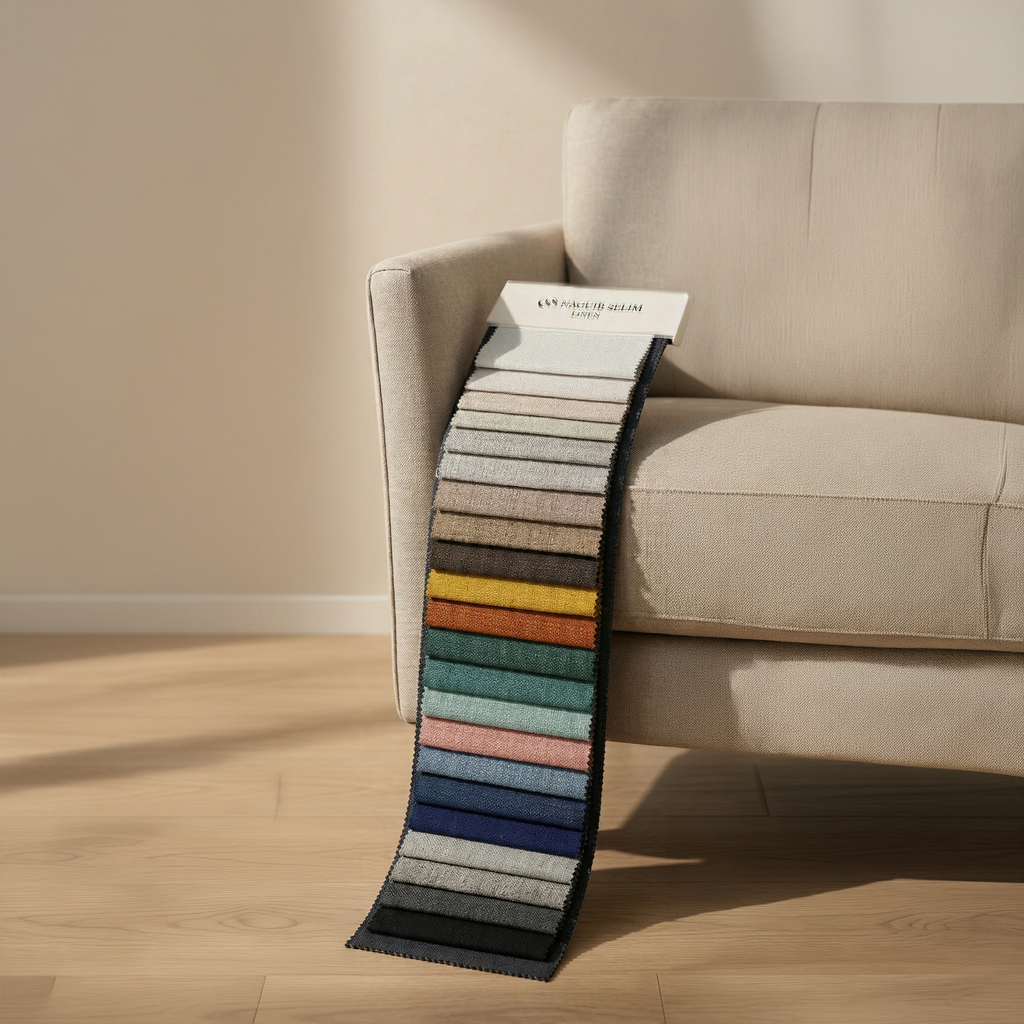 Auto Upholstery Linen Fabric