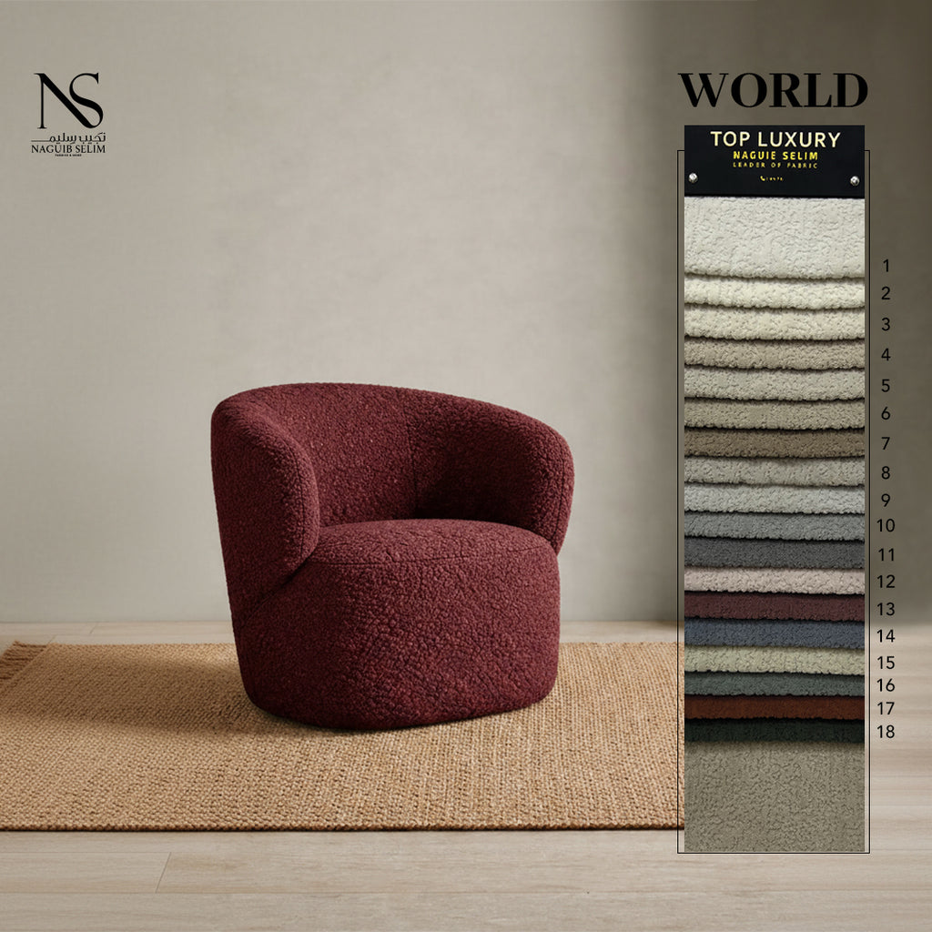 World Upholstery Linen Fabric