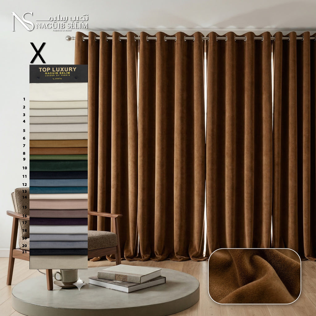 X Velvet Heavy Curtain